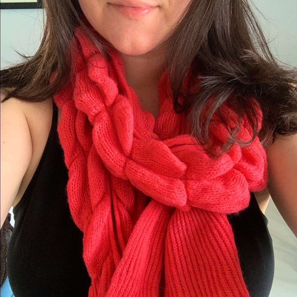 Pink Scarf